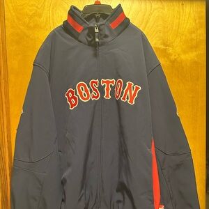 Authentic MLB Boston Red Sox lined jacket.